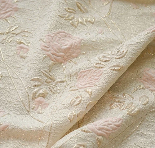 Floral Jacquard Fabric Floral Jacquard Fabric
